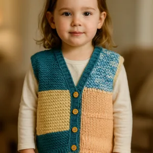 Chaleco infantil unisex. Talle 3