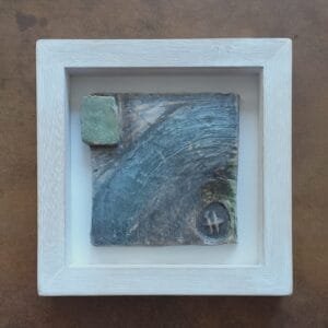 Cuadro Cerámico Abstracto 18×18 cm