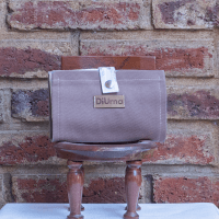 BOLSA MONEDERO PLEGABLE DiUrna beige