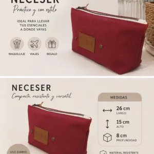 NECESER ALTO FULL BORDÓ