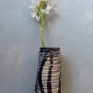 Florero Pequeño Cerámica Artesanal – Pieza Única de SC CERAMICAS Y ARTE ABSTRACTO