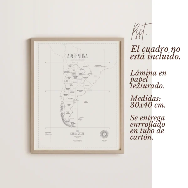 MAPA ARGENTINA - Imagen 2