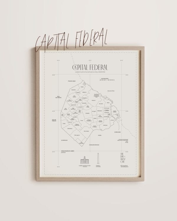 MAPA CAPITAL FEDERAL