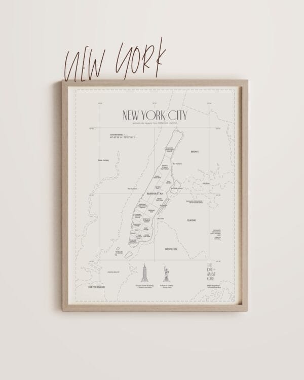 MAPA NUEVA YORK