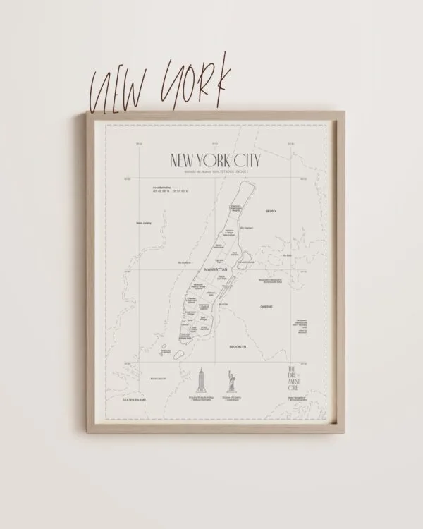 MAPA NUEVA YORK