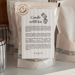Kit Refill Vela “Rosas & Amapolas”