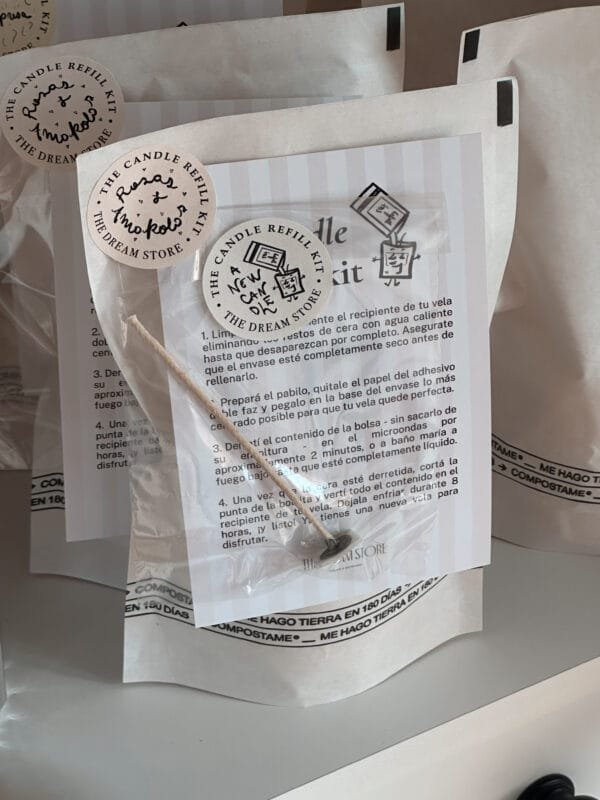 Kit Refill Vela “Rosas & Amapolas” - Imagen 2