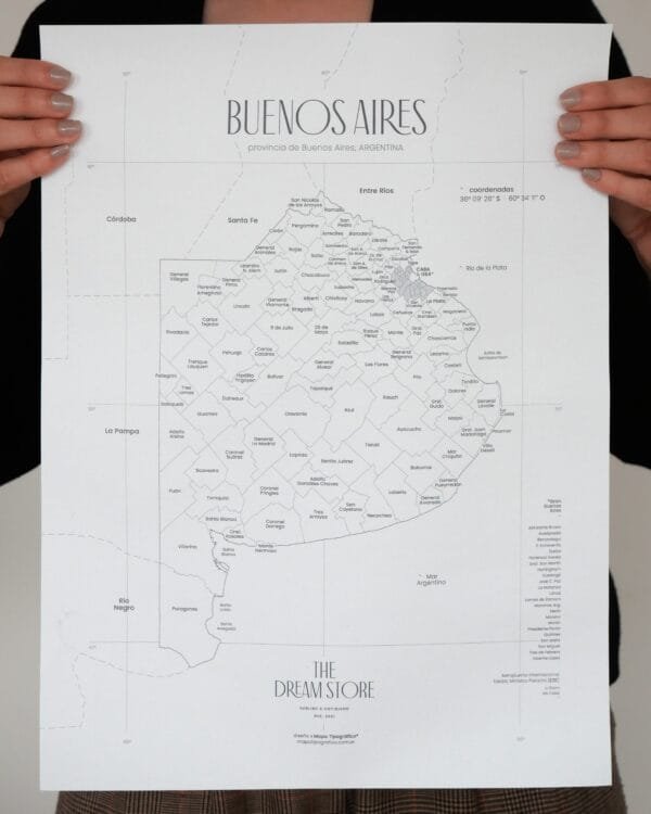 MAPA BUENOS AIRES - Imagen 3