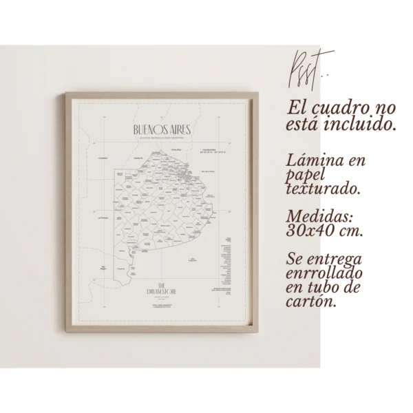 MAPA BUENOS AIRES - Imagen 2