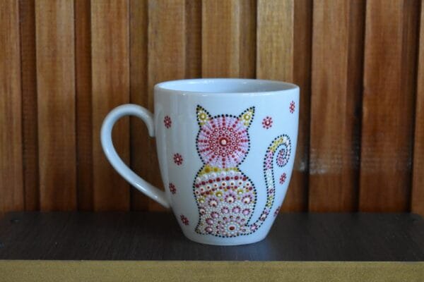 Taza mug porcelana gatito