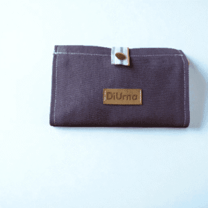 BOLSA MONEDERO PLEGABLE DiUrna gris