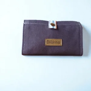 BOLSA MONEDERO PLEGABLE DiUrna gris