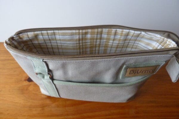 NECESER "PETIT "ECOLOGICO DiUrna beige y verde claro - Imagen 3