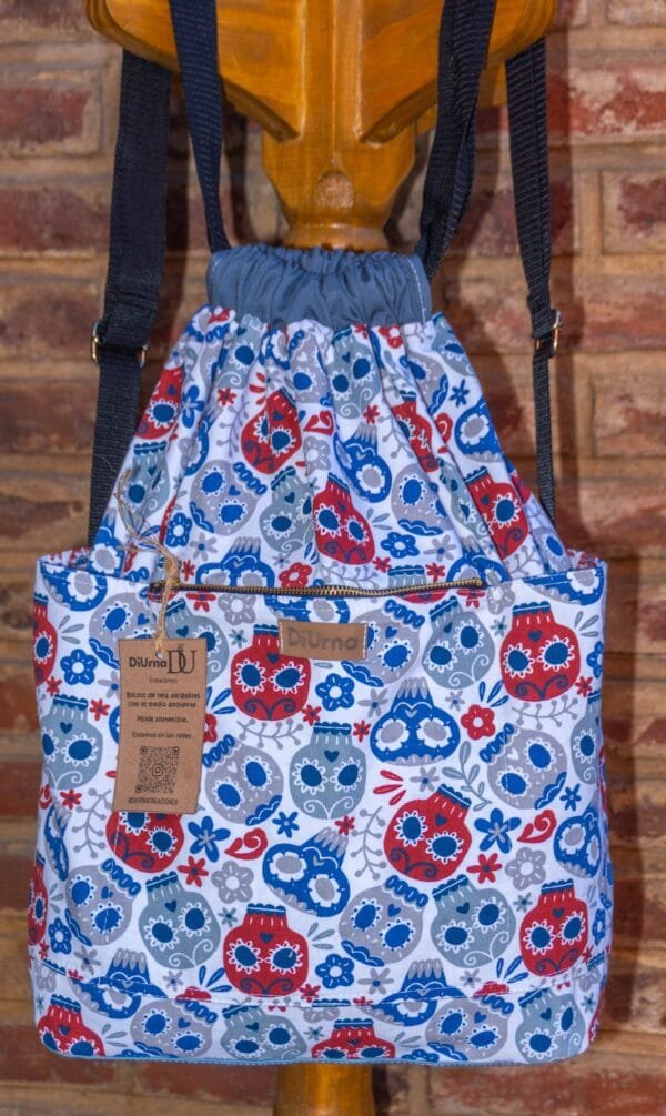 MOCHILA ESTAMPADA GLOBOS - Imagen 2
