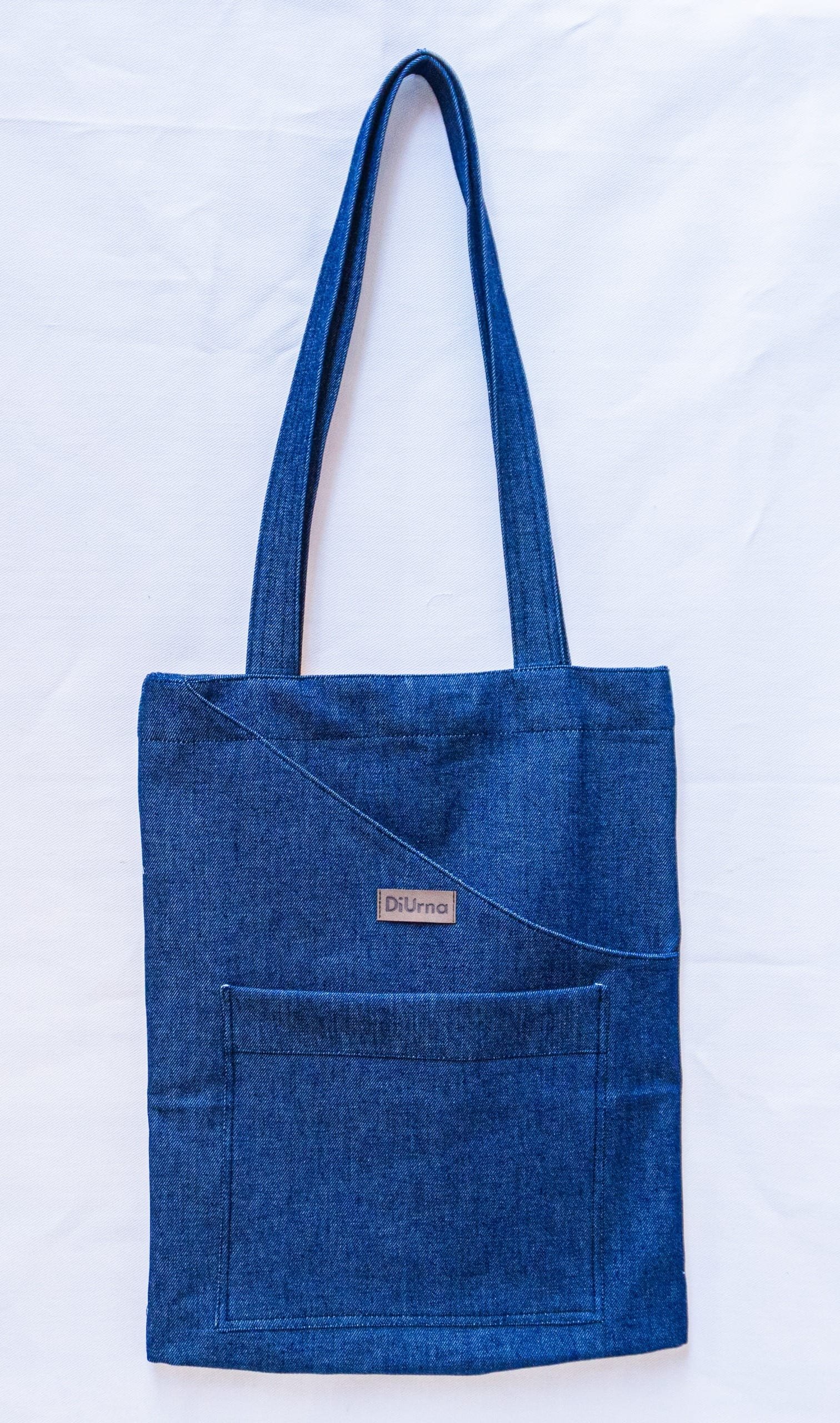 UNIVERSITARIA JEANS AZUL de algodón.