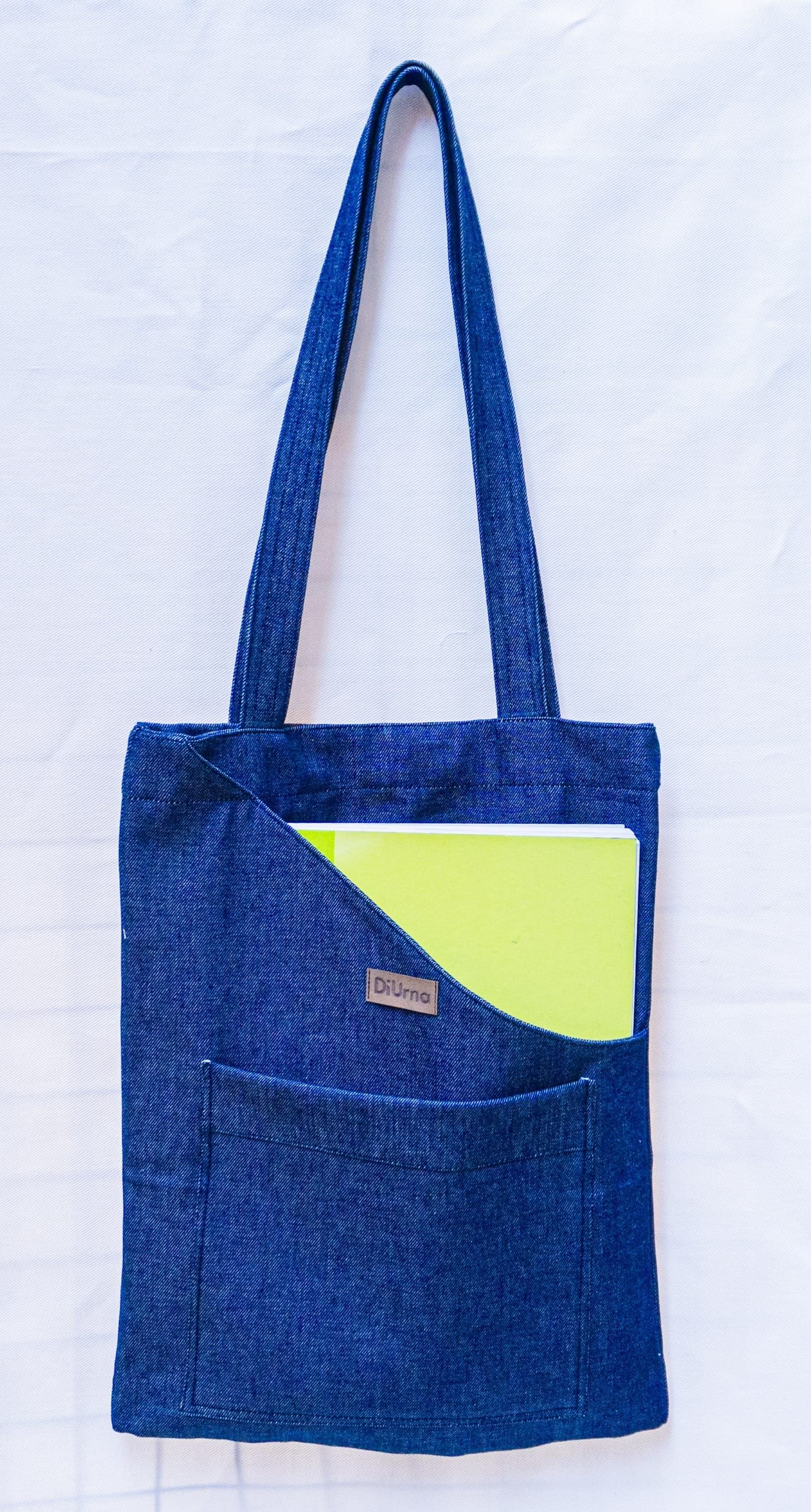 UNIVERSITARIA JEANS AZUL de algodón. - Imagen 2