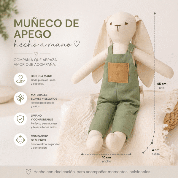 CONEJO MISU VERDE