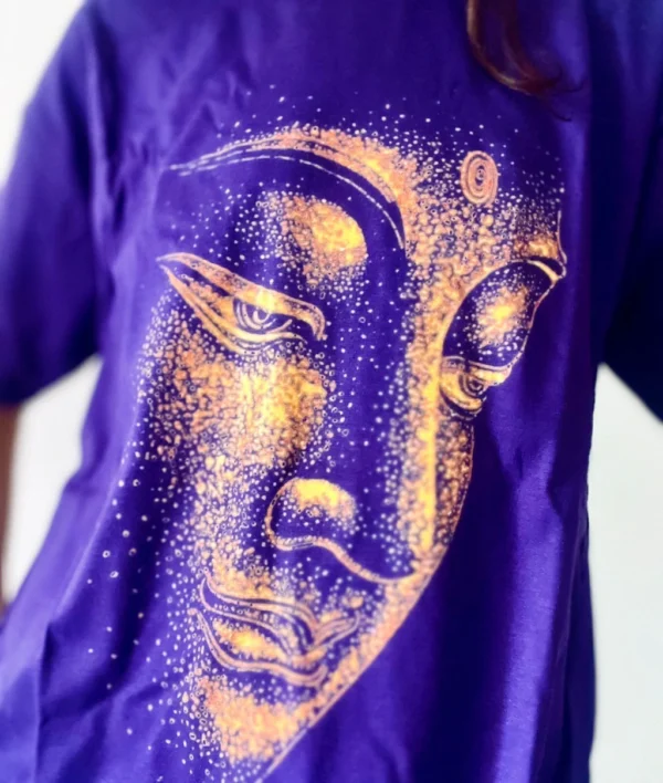 Remera Buda - Talle M - Violeta