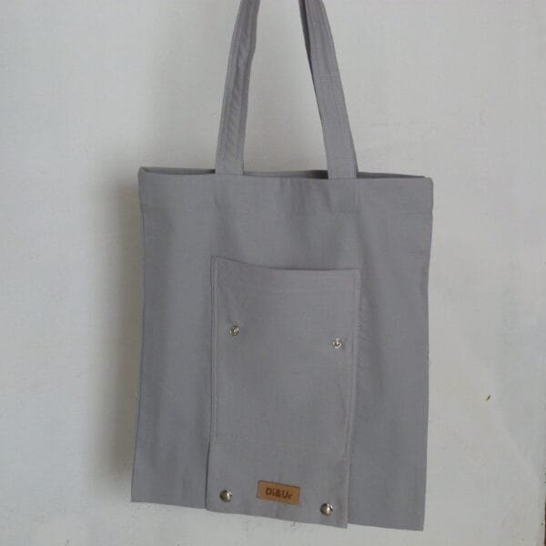 Bolsa rollo gris