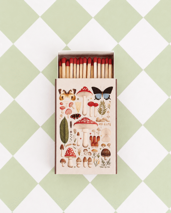 Cajas Fosforos Naturaleza fondo beige