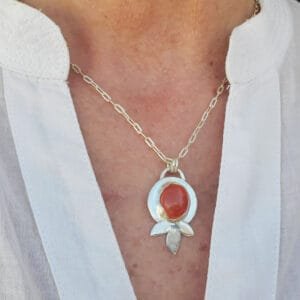 Dije Naranjal con coralina