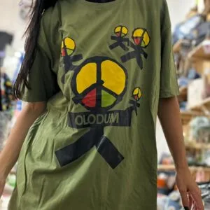Remera Olodum - Talle XXL - Verde