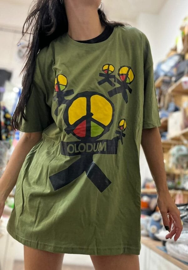 Remera Olodum - Talle XXL - Verde