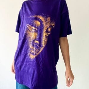 Remera Buda – Talle XXL – Violeta