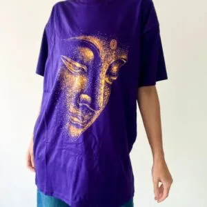 Remera Buda - Talle XXL - Violeta