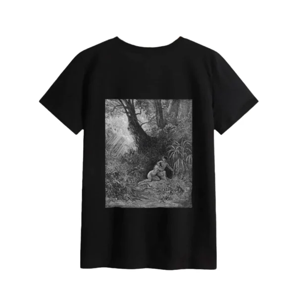REMERA PARAISO - TALLE M - NEGRO