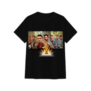 REMERA SCALONETA EPICA - TALLE XL - NEGRO