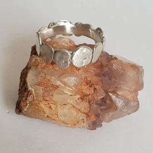 Anillo colección «Rocks» plata