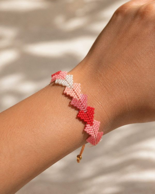 PULSERA VES COLORES-ROJOS
