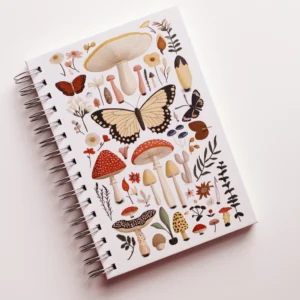 Cuaderno "Mushroom & co" blanco