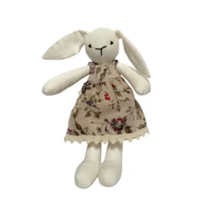 CONEJITO BONNY VEST.FLORES BEIGE