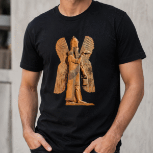 REMERA SUMERIA – TALLE XL – NEGRO