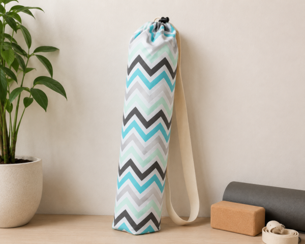 Porta Mat de yoga Zig Zag