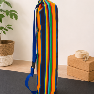 Porta Mat de yoga rayado