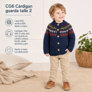 Cárdigan guarda talle 2