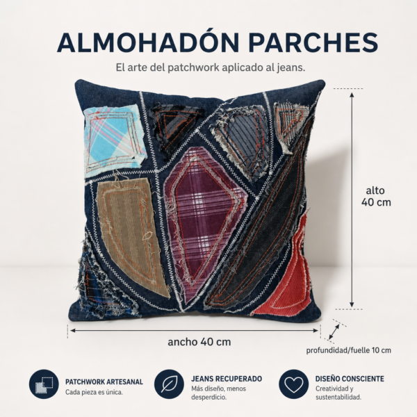 Almohadón Parches