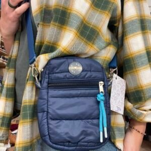 Porta celular Puffer azul