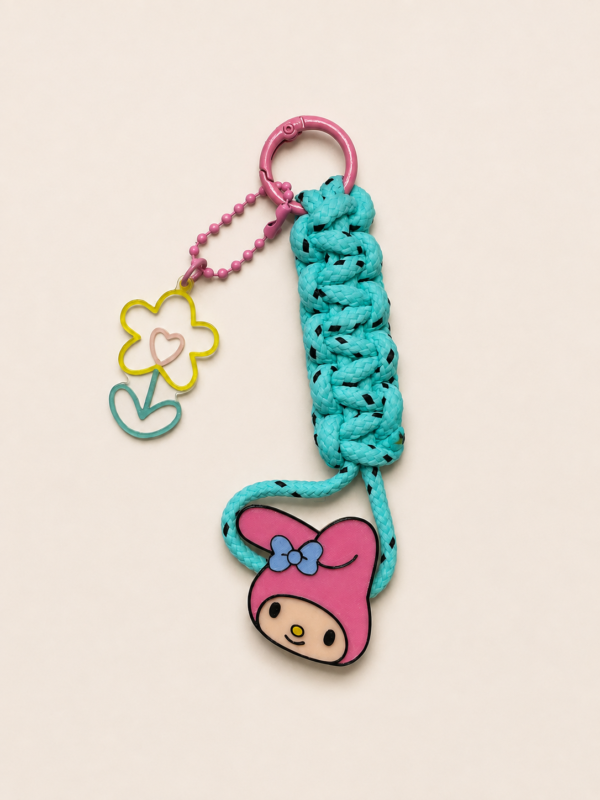 Charm tejido edición Sanrio My Melody verde agua