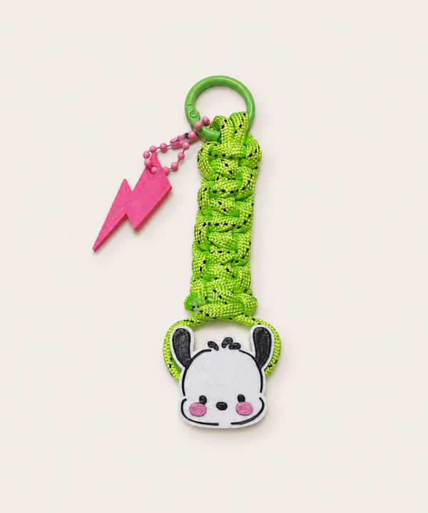 Charm tejido edición Sanrio Pochacco Fluor