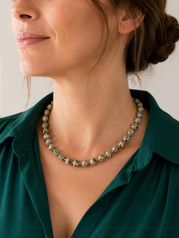 Collar Jaspe Dálmata