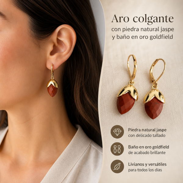 Aro Jaspe y oro Goldfield