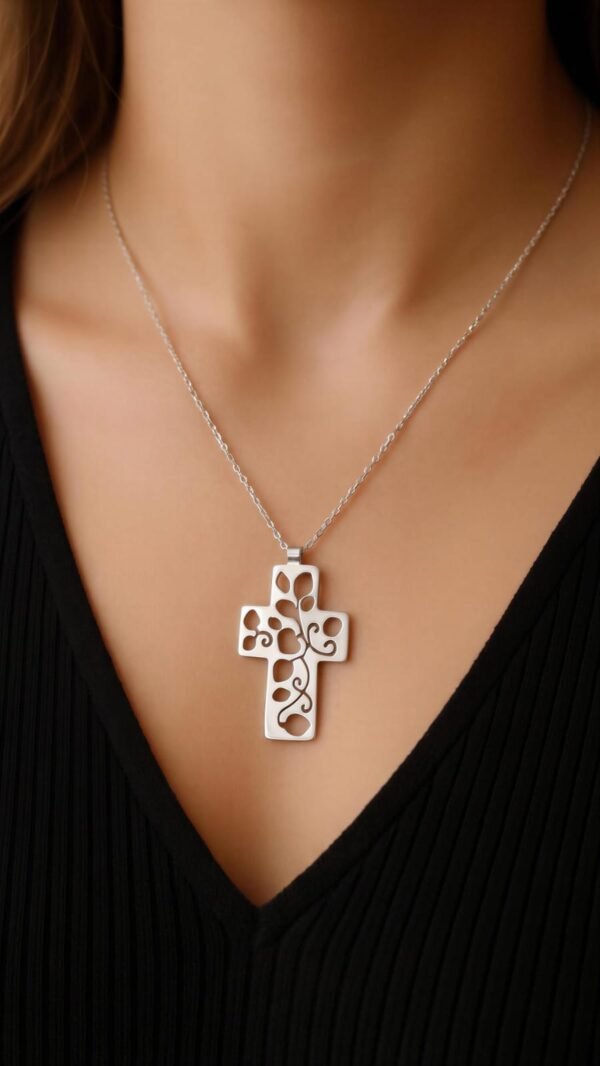 Cruz Renacer - Plata 925 calada