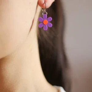 Aro mini Margarita violeta