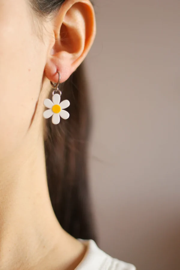 Aro mini Margaritas (blanca)