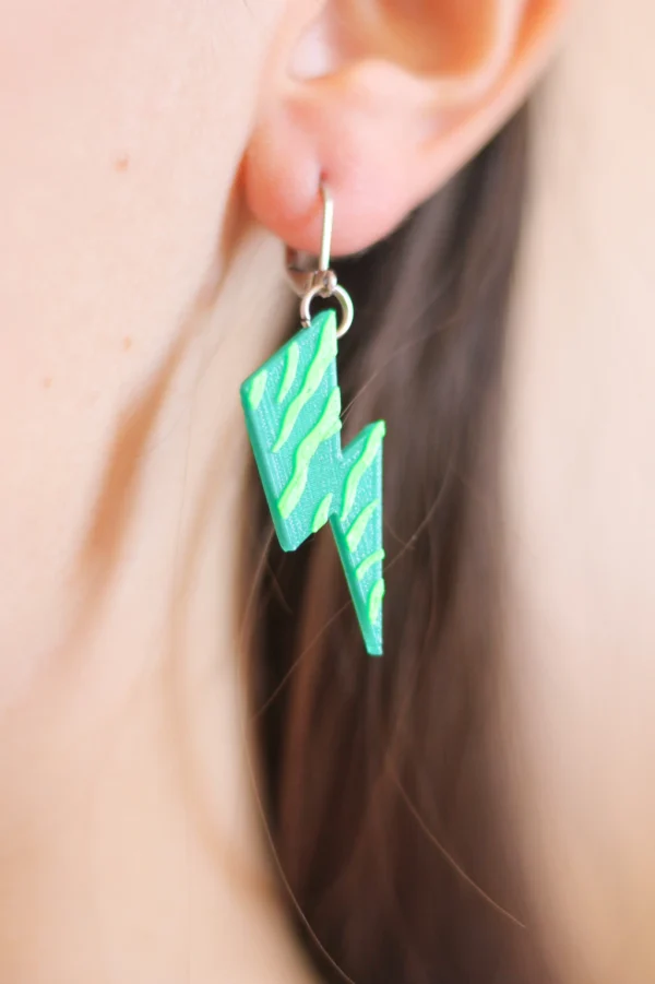 Aro mini Rayo (verde y ama F)