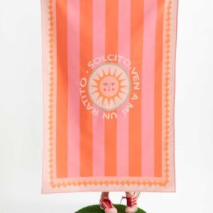 Lona Solcito (rosa y rojo)